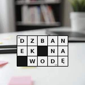 Hasło krzyżówkowe naczynie na wodę z jednym uchem zazwyczaj szklane - dzbanek na wodę – rozwiązanie, synonimy, podpowiedzi i definicje krzyżówkowe